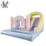 Pastel Bounce House Inflatable Bouncer Castle Wedding Inflatable Bounce House