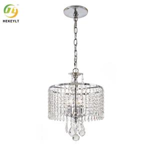 China Modern Simple Bedroom Crystal Chandelier Room Luxury Aisle Clothing Store Chandelier factory