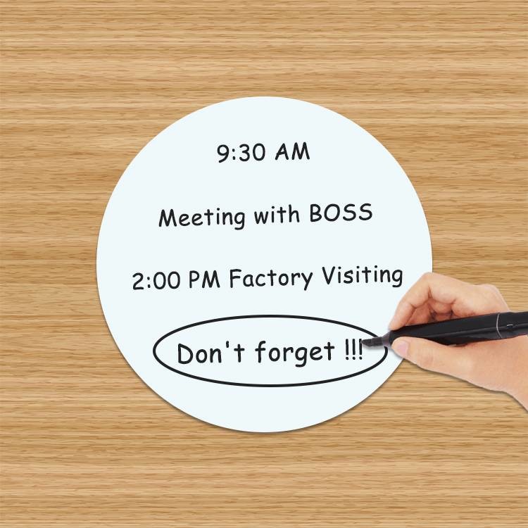 Classroom Wall Dry Erase Table Dots 4x4 Inch Eco Friendly Remove Traceless