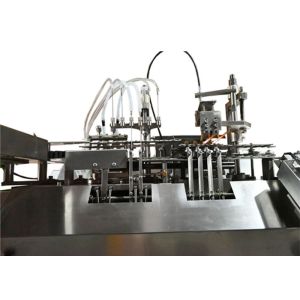 Crushable Double Tip Glass Ampoule Injection Filling And Sealing Machine