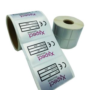 China Metal Aluminum Self Adhesive Packaging Labels Stickers packaging seal stickers factory