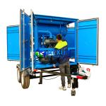 Mobile Trailer Type Transformer Oil Filtration Plant for Transformer Oil