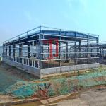 Industrial Light Steel Structure Workshop , Prefabricated Metal Buildings