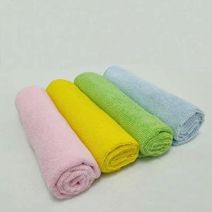 Custom Logo Microfiber Cleaning Cloths 400gsm Lint-Free Reusable