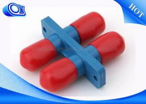 China Blue Duplex ST Fiber Optic Adapter factory