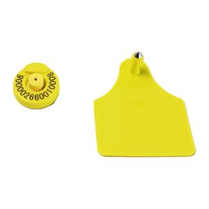 China ISO Standard RFID Ear Tag for Livestock Management Animal Identification factory