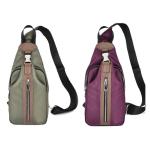 Men Casual Waterproof Nylon Messenger Chest Bag