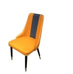 PU Leather Ivory Upholstered Dining Chairs ODM Upholstered Dining Room Chairs