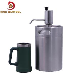 China FDA Mini 130l Home Beer Keg Dispenser , Pressurized Mini Keg factory