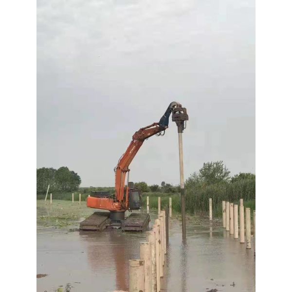 High Precision Pile Driver for Engineering: 2800rpm Vibration, Reliable