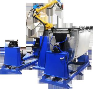 China Hwashi Industrial Laser Welding Robot Panasonic MIG / TIG Welding Machine factory