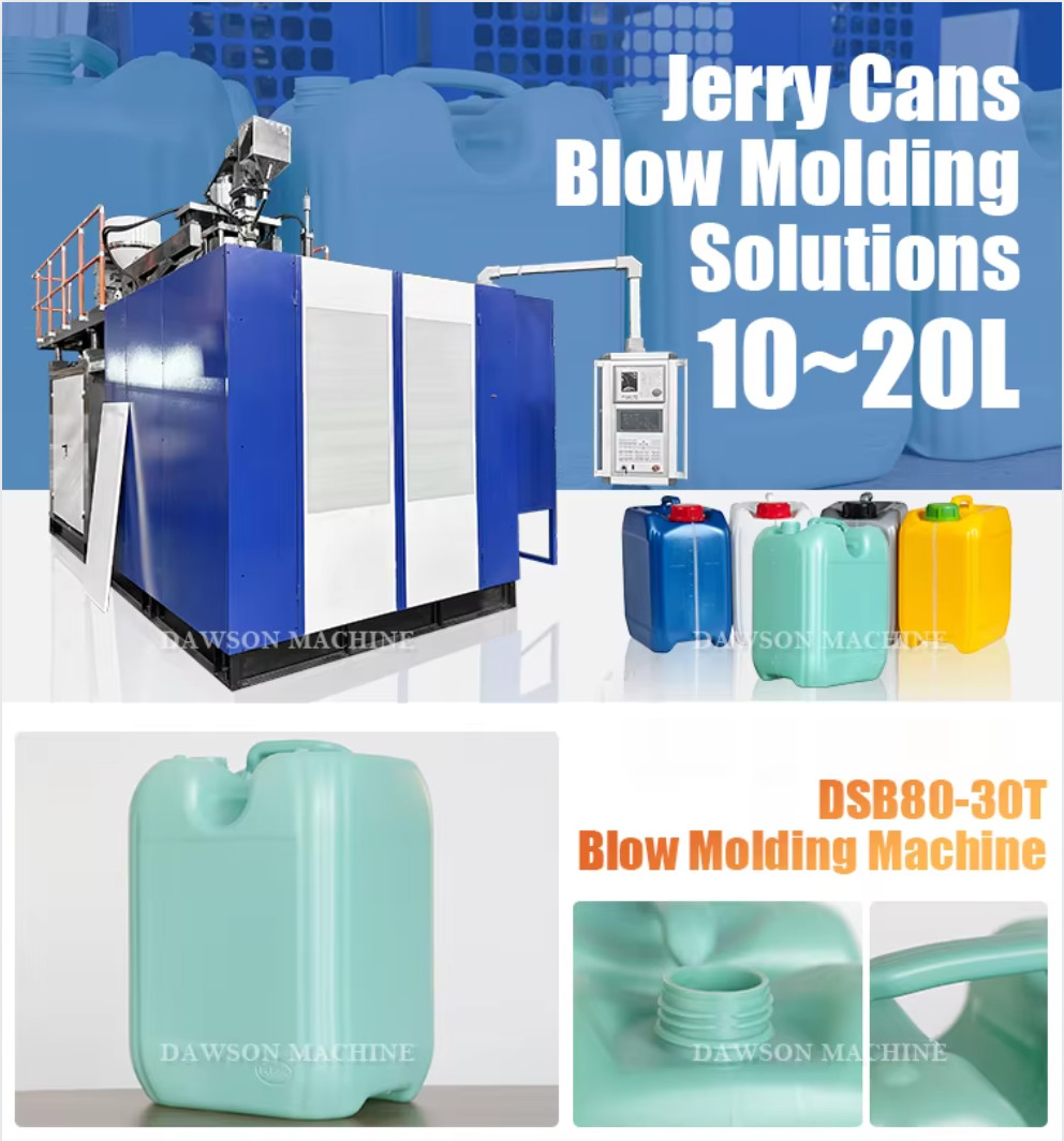 Single Station Single Die Head HDPE Lubricant Oil Extrusion Blow Molding Machine
