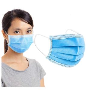 China 3 Ply Disposable Earloop Mask Disposable Nose Mask Non Woven Material factory