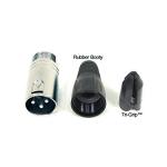 Home 4mm Audio Link Cable Metal 3 Pin XLR Male Plug 21g Copper Conductor and