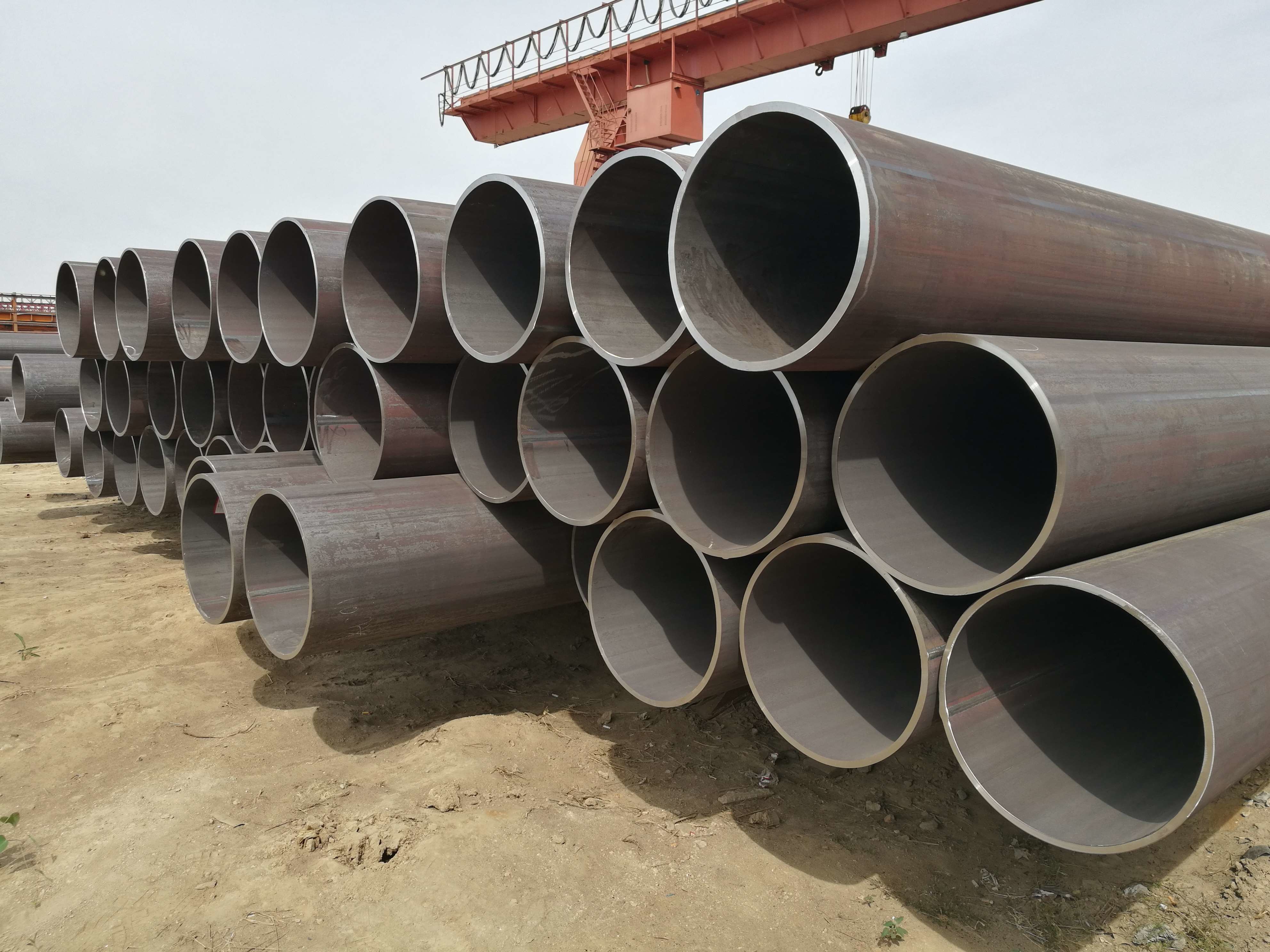 Astm A53 508mm Lsaw Steel Pipe For Oil / Gas Transmission