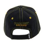 Curved Brim Cotton 6 Panel Low Profile Baseball Cap Constructed Embroidered