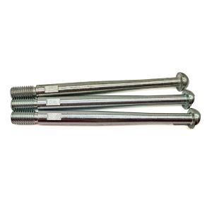 China Precision CNC Turned Round Head Bolt - Custom Non-Standard Dimensions &amp; Threads factory