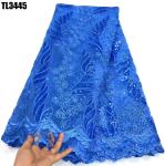 2023 Cheap pink tulle lace nigerian net lace fabric for dress french lady dress