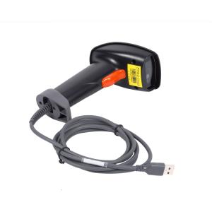 China Supermarket Handheld Barcode Scanner , Wired USB Barcode Reader Android factory