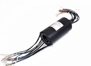 China Through Bore Size Ø70mm Industrial Slip Ring For Electric Table Rotation factory