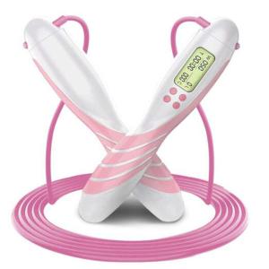 China Calorie Counter ABS Adjustable Durable Jump Ropes With Rgonomic Handles factory