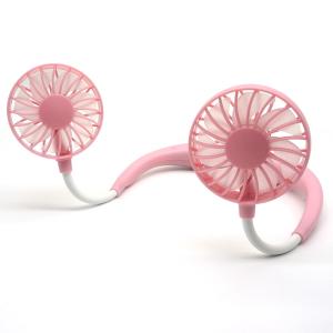 China Folding Rechargeable Battery 180g USB Portable Neck Fan factory
