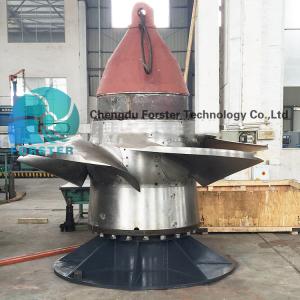 China Alternative Kaplan Type Low Head Water Turbine Hydraulic Generator factory