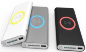 China High Quality Fast Charge 10000mAh Portable Qi Wireless charging Power Bank factory
