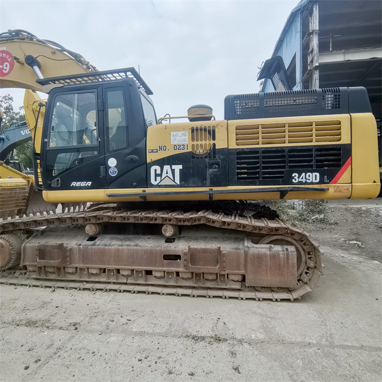 Hydraulic Crawler Excavator Used Cat 349 50 Ton from Japan with 3.11 m3 Bucket Capacity