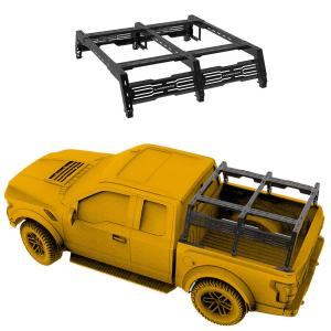 China High- Carbon Steel Tonneau Compatible Pick Up Roll Bar Truck Bed Rack for Performance factory
