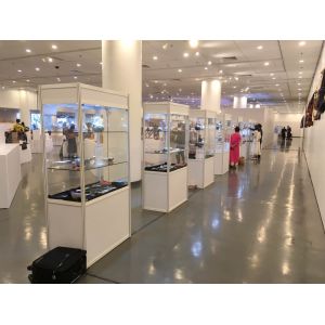 1M hight Information Counter,Octagonal Prism Desk, Customized desk specially for