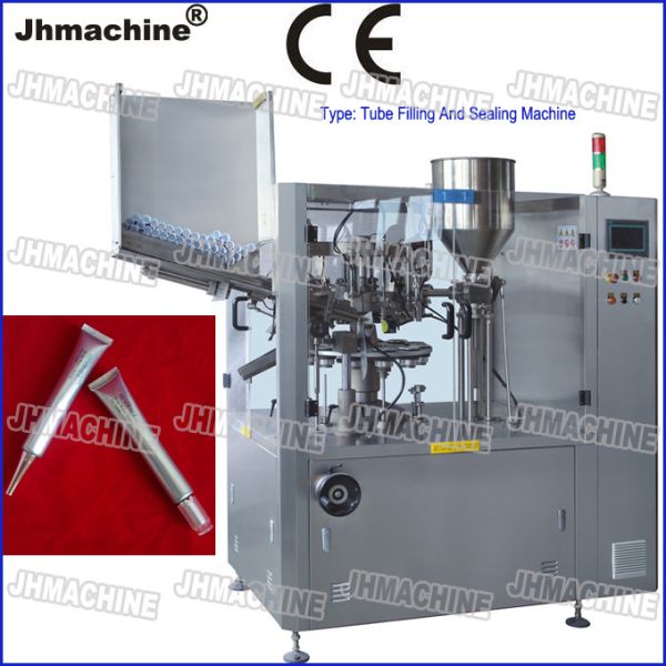 Toothpast Automatic Tube Filling and Sealing Machine Within date embossing