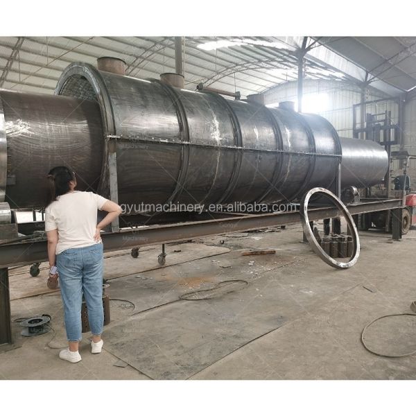 Bio Carbon Charring Furnace with Environmental Hot Air Flow and 8-9 Hours