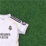 Team Customization Home Childrens Football Jerseys For Real Madrid 2025-2026
