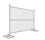 6ftx10ft Galvanised Temporary Fencing Powder Coated Canada For Construction Site