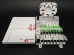 Indoor 8 Ports CPE Fiber Optic Distribution Terminated Cable Joint Box Wall