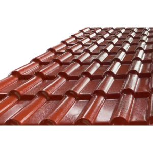 ASA PVC Roof Tile 1050mm Wide 2.5mm Thickness Fireproof