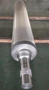 China Forged Quenching TC Plating C Flute Corrugated Roller factory