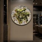 Handmade Wall Arts Paintings Round Abstract 3D Metal Art Painting For Modern