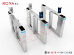 304 Stainless Steel Industrial Swinging Speedgate Turnstile for Public Areas