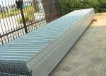 1100*6000mm Serrated Steel Grating , Floor Forge Walkway Steel Grating