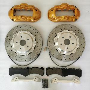 China 7075 Aluminum 6 Pot Brake Kit AMG6 Caliper 380*36mm Disc For 20in Wheel factory