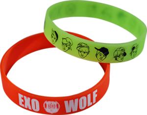 China Silicone manufacturer Silicone Accessories Silicone wristbands SL-001 factory