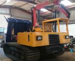 Custom Dumper Rubber Tracks 700 X 100 X 80 For HITACHI CG 45 Carrier / Dumper