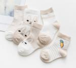 Cotton Newborn Crew Socks