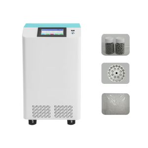 Vertical oil seal low-temperature automatic laboratory grinding machine, used for food processing research and development