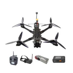 China 7-Inch Analog FPV Racing Drone with Long Range Remote Control BNF PNP Payload 2 3.5 4 kg Long Flight Time Video Transmission factory
