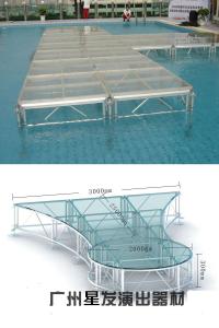 China Catwalk Adjustable Alumimum Stage, Aluminum acrylic Stage for Fashion Show factory