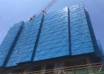 Blue Steel Plated Construction Perimeter Safety Screens ISO9001