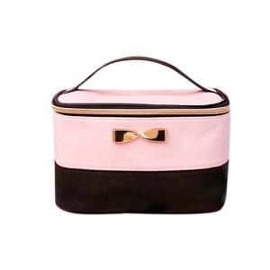 China Woman PU Leather Travel Toiletry Bag For Daily Use factory